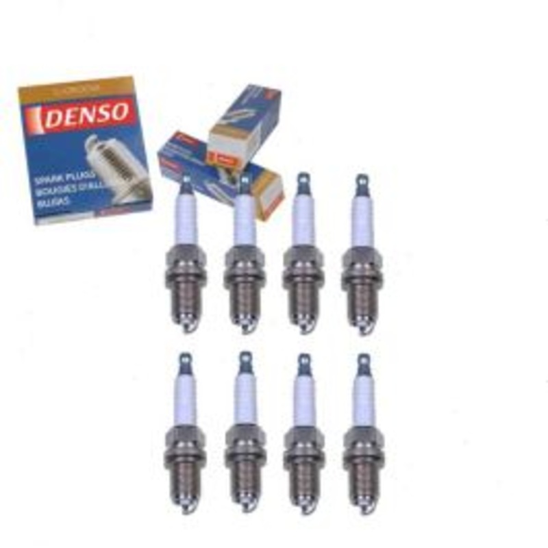 8 pc DENSO Standard U-Groove 3165 K22PR-U Spark Plugs
