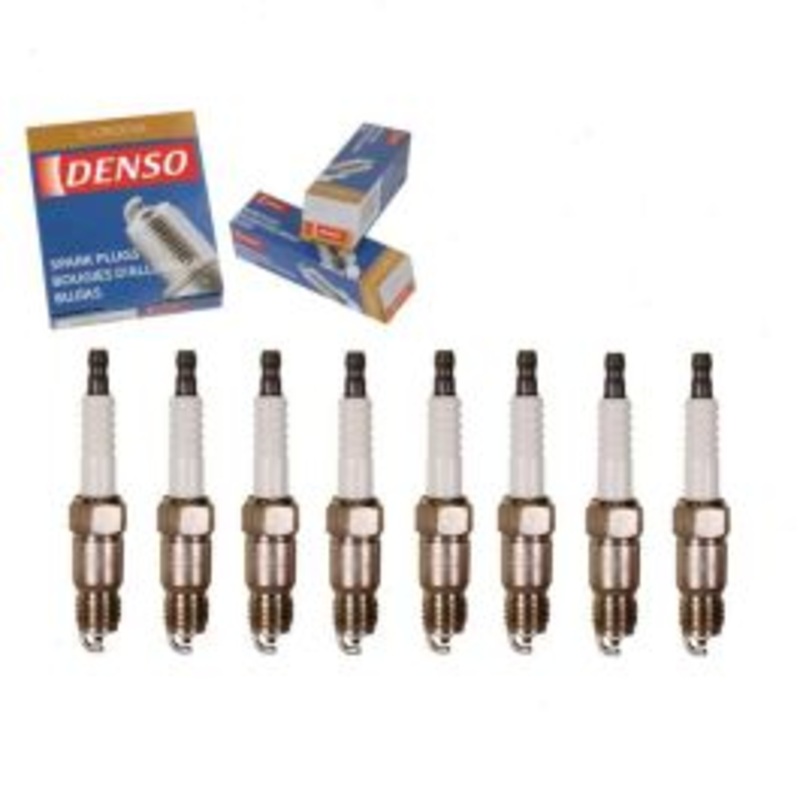 8 pc DENSO Standard U-Groove Spark Plugs for 1987-1991 GMC R1500 Suburban 5.0L 5.7L V8