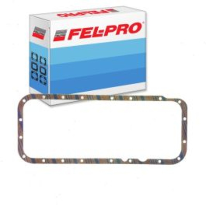 Fel-Pro Engine Oil Pan Gasket Set for 1967 Fargo W100 Panel Delivery 6.3L V8