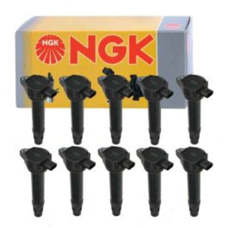 10 pc NGK 48723 U5104 Ignition Coils