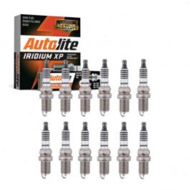 12 pc Autolite Iridium XP Spark Plug for 2001-2006 Aston Martin Vanquish