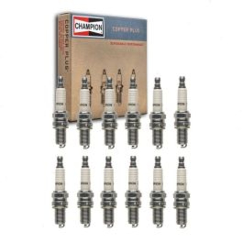 12 pc Champion Copper Plus Spark Plugs for 2002-2004 Ferrari 456 M GT 5.5L V12