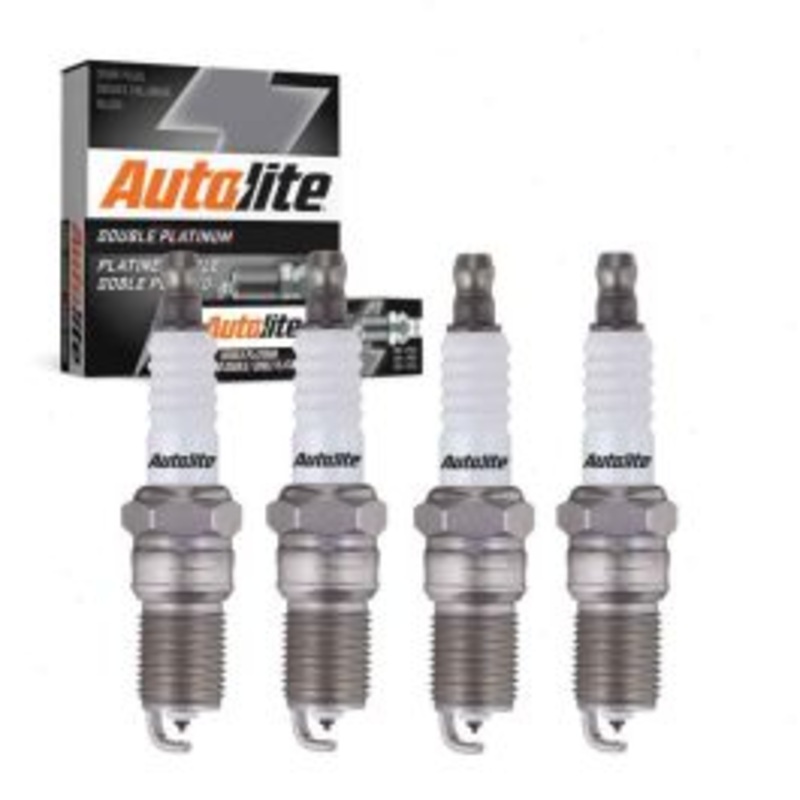 4 pc Autolite Double Platinum Spark Plug for 1982-1984 Mercury Lynx