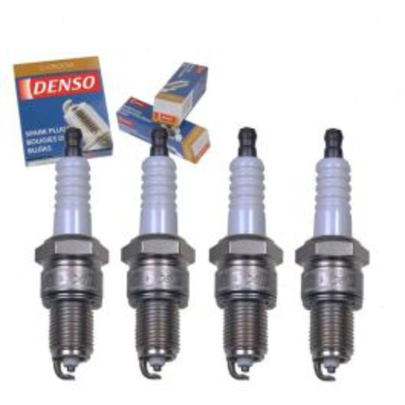 4 pc DENSO Standard U-Groove Spark Plugs for 1983 Dodge Ram 50 2.0L L4