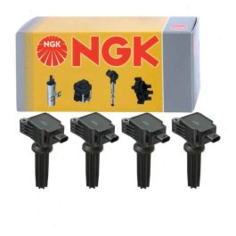 4 pc NGK Ignition Coils for 2012-2019 Ford Explorer 2.0L 2.3L L4