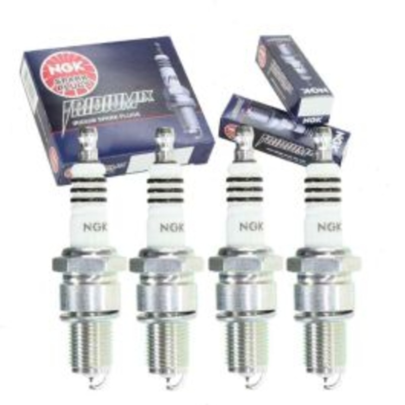 4 pc NGK Iridium IX Spark Plugs for 1969-1971 Audi 100 Series 1.8L L4