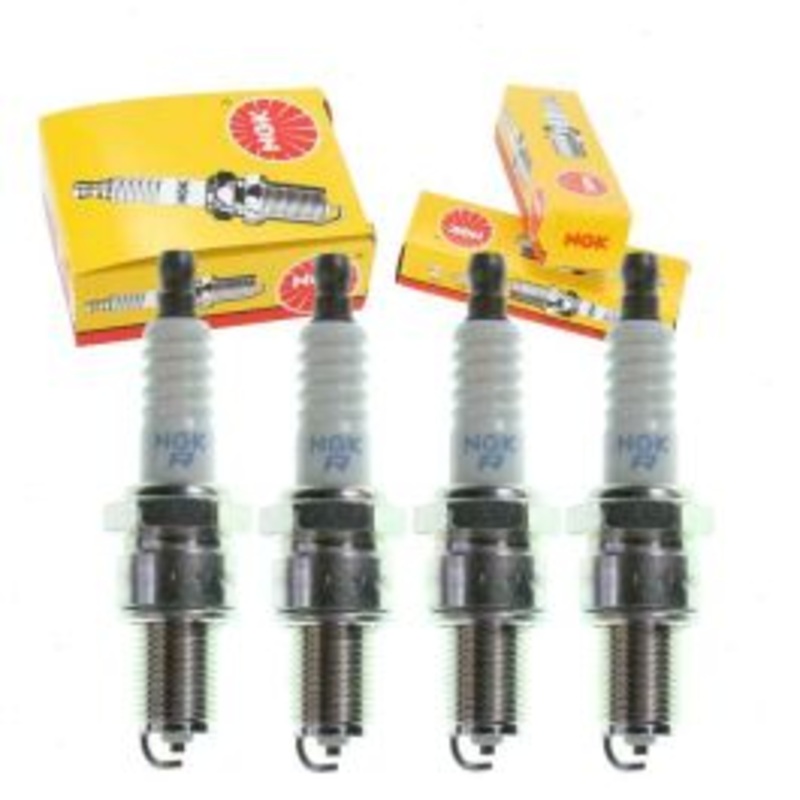 4 pc NGK Standard Spark Plugs for 1981-1989 Isuzu I-Mark 1.5L 1.8L L4
