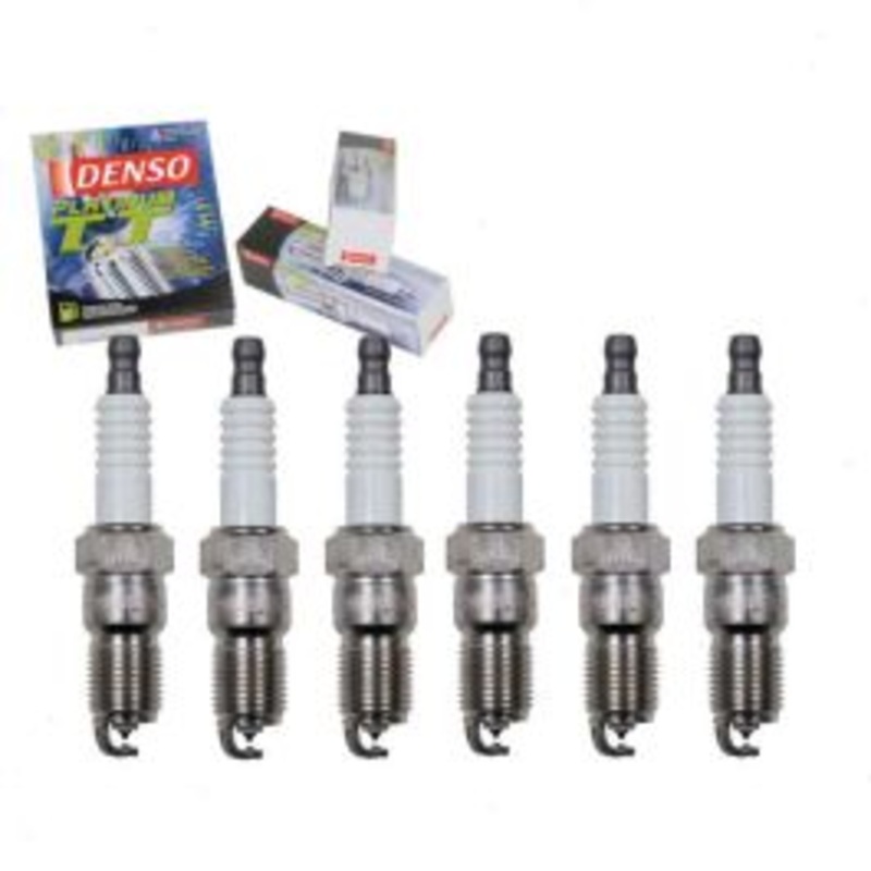 6 pc DENSO Platinum TT Spark Plugs for 1996-1999 GMC P3500 4.3L V6