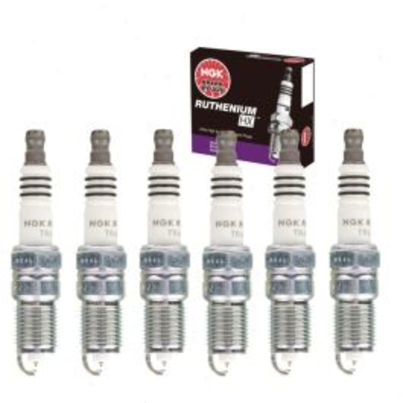 6 pc NGK Ruthenium HX Spark Plugs for 2008 Ford F-150 4.2L V6