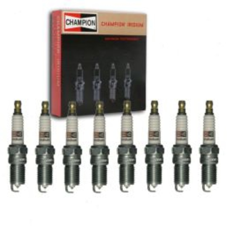 8 pc Champion Iridium Spark Plugs for 2001-2004 Avanti II 5.7L V8