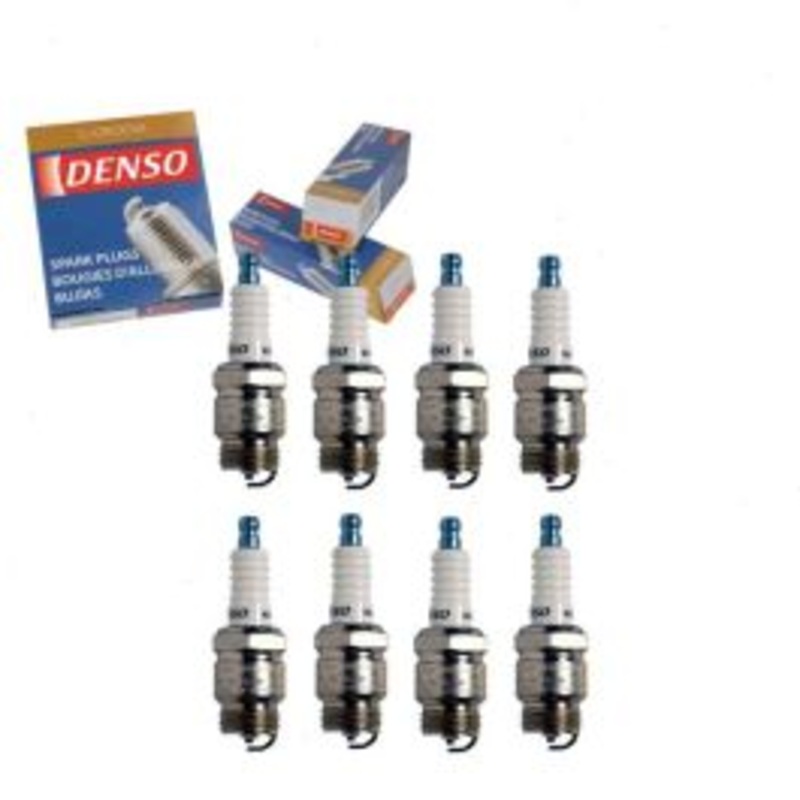 8 pc DENSO Standard U-Groove Spark Plugs for 1955-1956 Mercury Custom 4.8L 5.1L V8