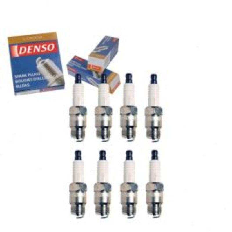 8 pc DENSO Standard U-Groove Spark Plugs for 1975 GMC G25 5.7L 7.4L V8