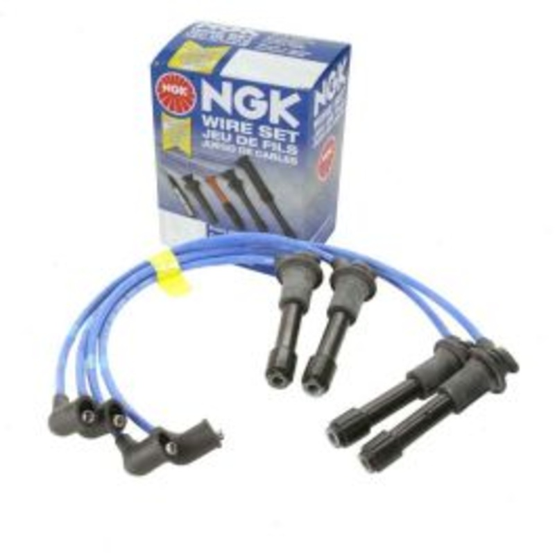 NGK Spark Plug Wire Set for 1995-1997 Kia Sephia 1.6L 1.8L L4