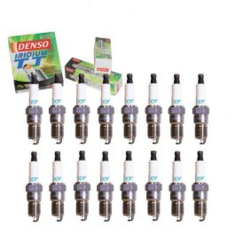 16 pc DENSO Iridium TT Spark Plugs for 2003-2008 Dodge Ram 3500 5.7L V8