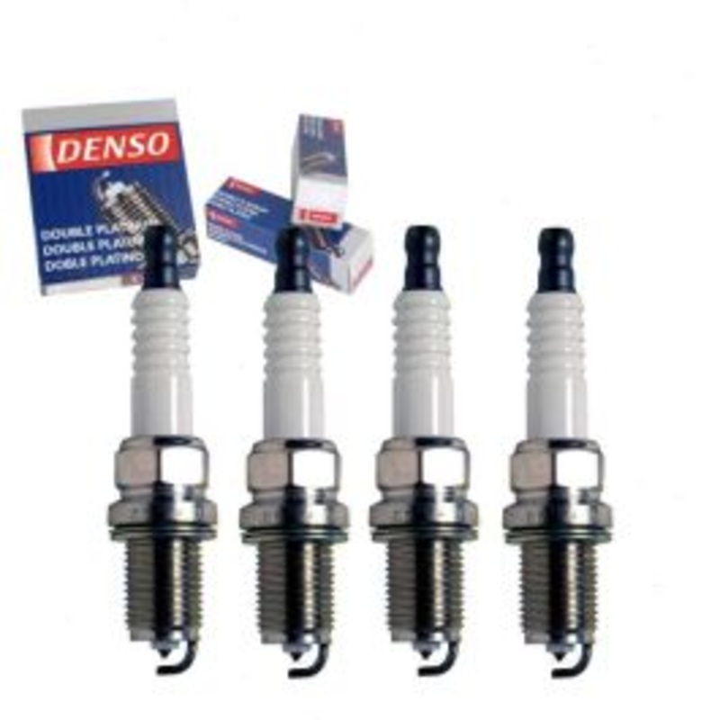 4 pc DENSO Double Platinum Spark Plugs for 1993-1999 Volkswagen Jetta 2.0L L4