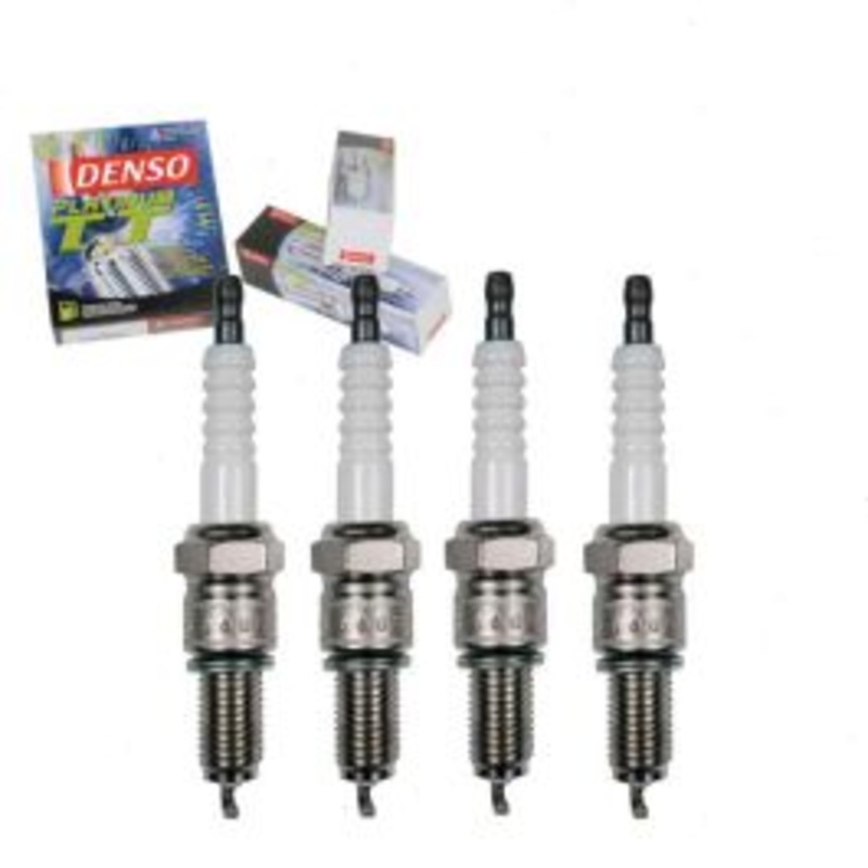 4 pc DENSO Platinum TT Spark Plugs for 1992-1994 Pontiac Sunbird 2.0L L4