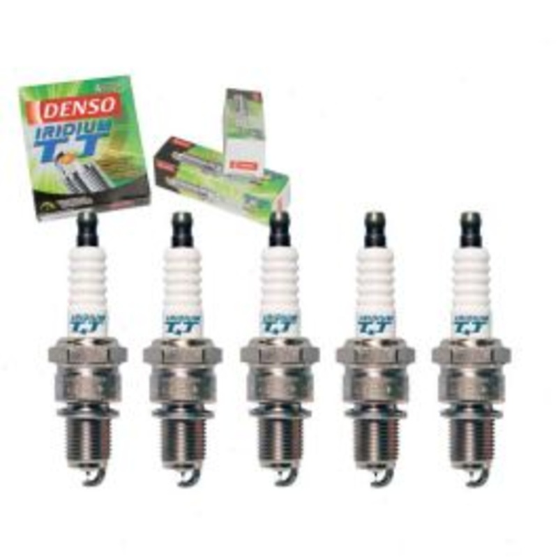 5 pc DENSO Iridium TT Spark Plugs for 1980-1984 Audi 4000 2.2L L5