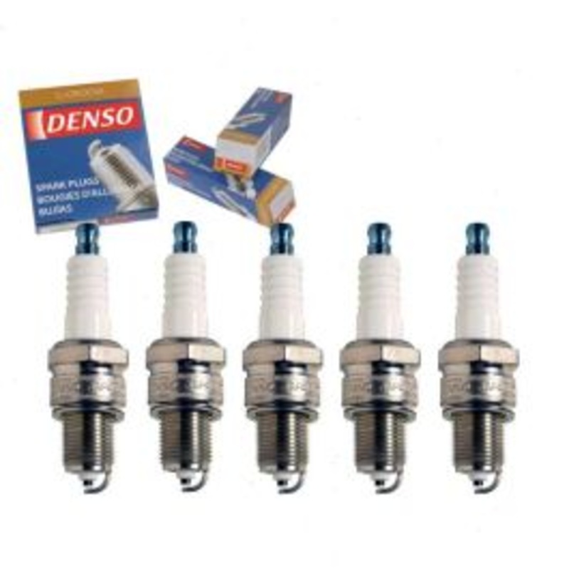 5 pc DENSO Standard U-Groove Spark Plugs for 1981-1987 Audi Coupe 2.2L L5
