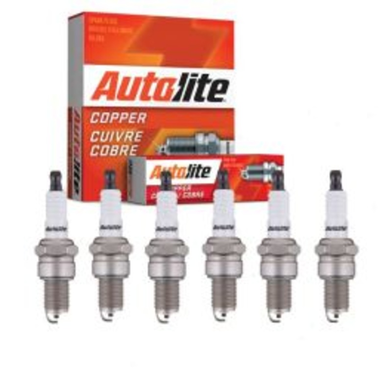 6 pc Autolite Copper Core Spark Plugs for 1970-1973 Nissan 240Z 2.4L L6