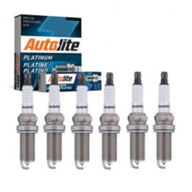 6 pc Autolite Platinum Spark Plug for 2008-2019 Subaru Legacy 3.0L 3.6L H6