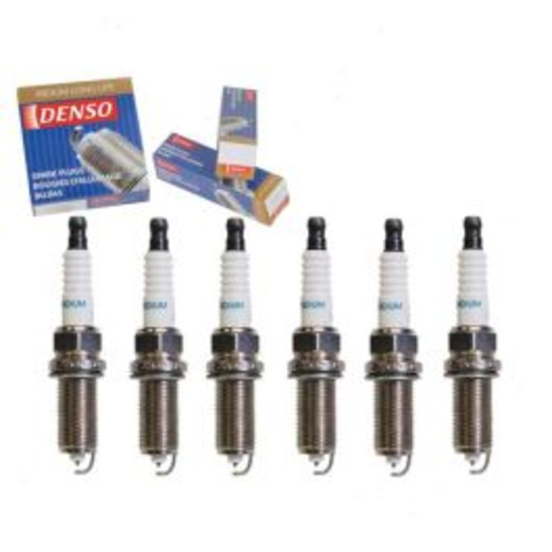 6 pc DENSO Iridium Long Life Spark Plugs for 2008-2011 BMW 528i 3.0L L6