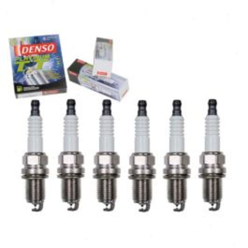 6 pc DENSO Platinum TT Spark Plugs for 1991-1997 Mazda MPV 3.0L V6