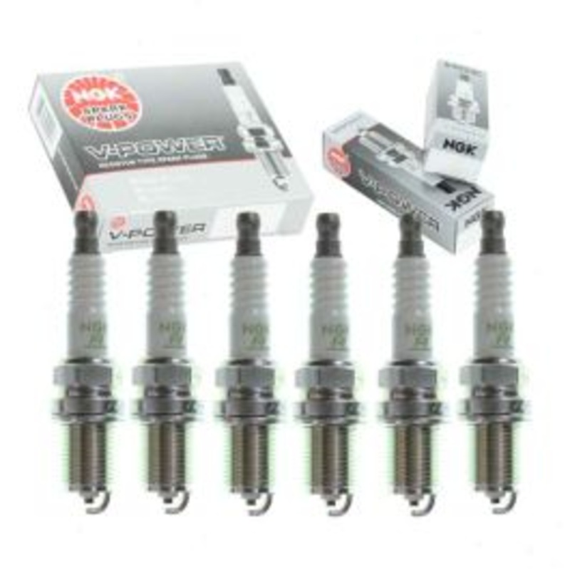 6 pc NGK V-Power Spark Plugs for 1997-2000 Infiniti QX4 3.3L V6