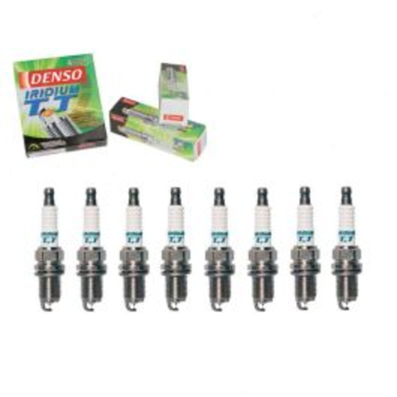 8 pc DENSO Iridium TT Spark Plugs for 1994-2007 Dodge Ram 1500 3.9L 4.7L 5.2L 5.9L V6 V8