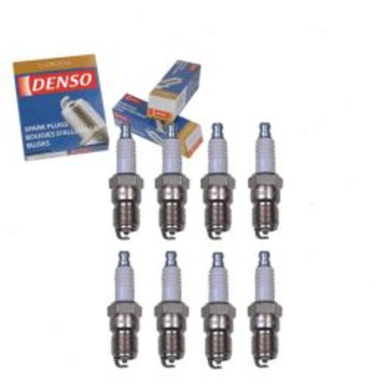 8 pc DENSO Standard U-Groove Spark Plugs for 1996-2002 GMC Savana 1500 5.0L 5.7L V8