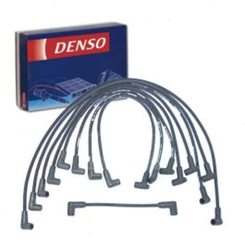 DENSO Spark Plug Wire Set for 1977-1979 Chevrolet Nova 5.0L 5.7L V8