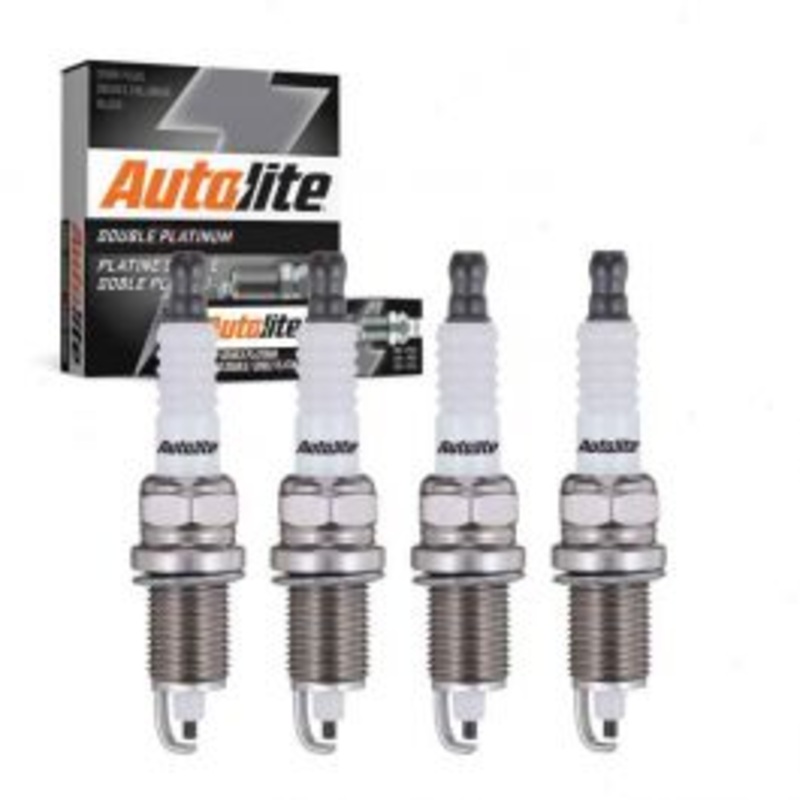 4 pc Autolite Double Platinum Spark Plug for 1984-1987 Jeep Wagoneer 2.5L L4