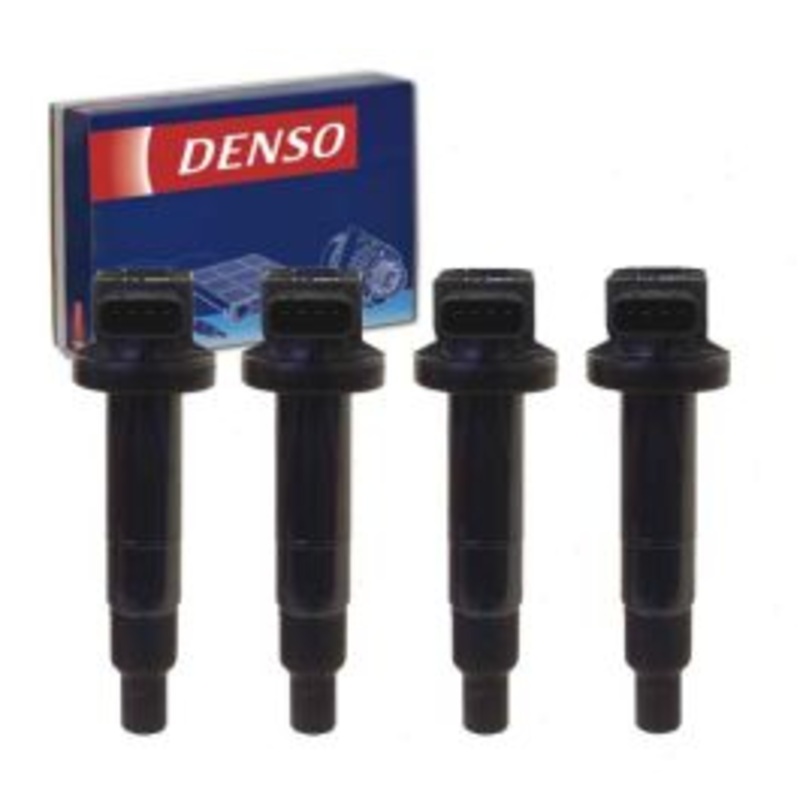 4 pc DENSO Direct Ignition Coils for 2000-2005 Toyota Echo 1.5L L4