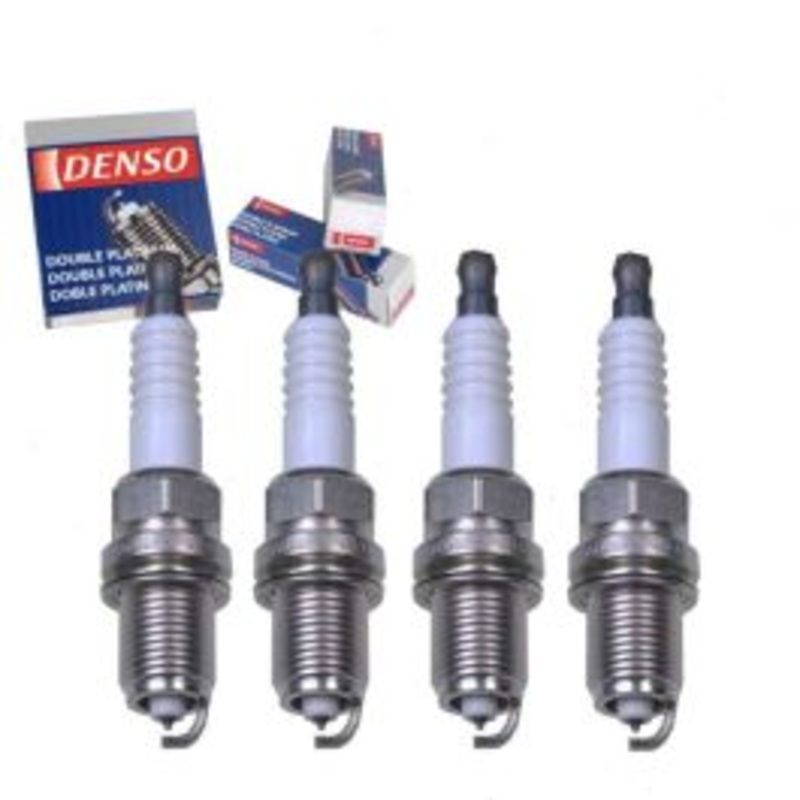 4 pc DENSO Double Platinum Spark Plugs for 1998-2004 Subaru Forester 2.5L H4