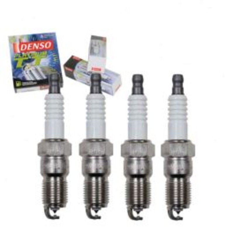 4 pc DENSO Platinum TT Spark Plugs for 1987-2002 Chevrolet Cavalier 2.0L 2.2L 2.3L 2.4L L4