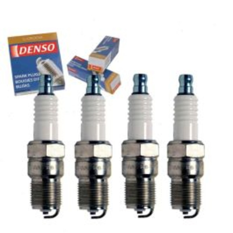 4 pc DENSO Standard U-Groove Spark Plugs for 1977-1982 Ford Courier 2.0L 2.3L L4