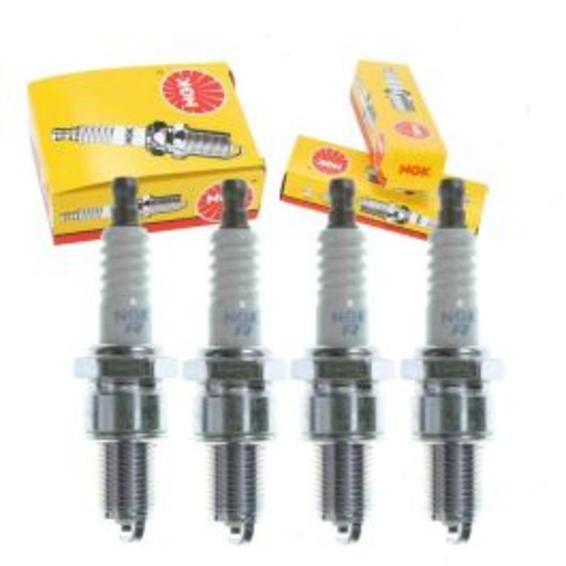 4 pc NGK Standard Spark Plugs for 1983 Dodge Ram 50 2.6L L4