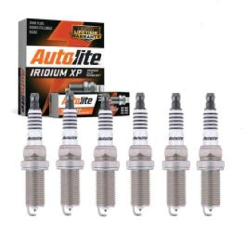 6 pc Autolite Iridium XP Spark Plug for 2006-2007 BMW 525i 3.0L L6