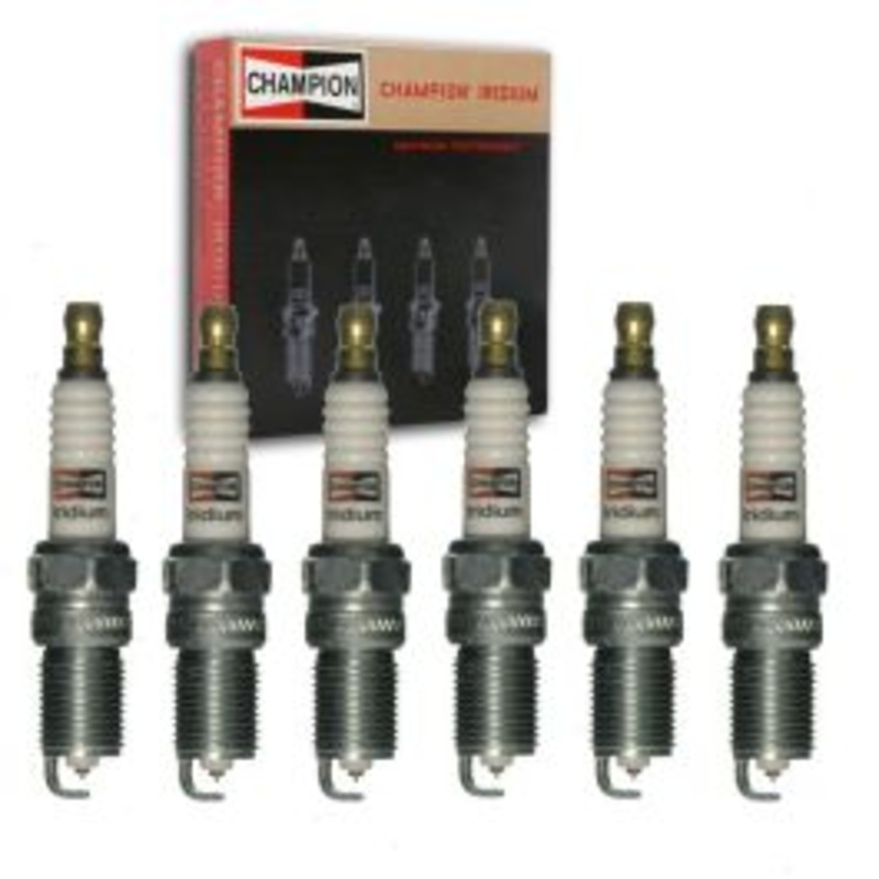 6 pc Champion Iridium Spark Plugs for 2005-2006 Pontiac G6 3.5L V6