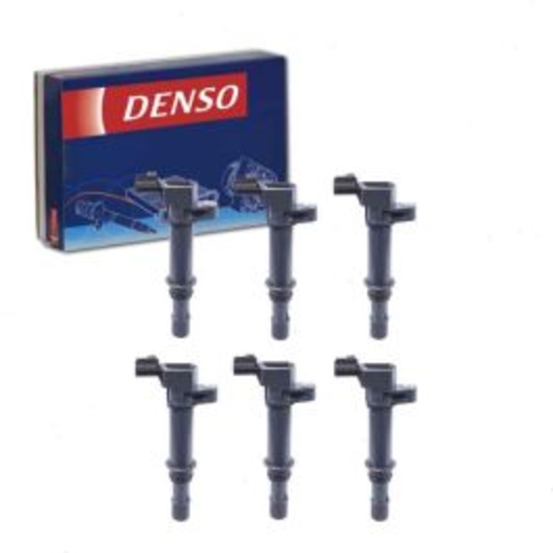 6 pc DENSO Direct Ignition Coils for 2004-2008 Dodge Dakota 3.7L V6