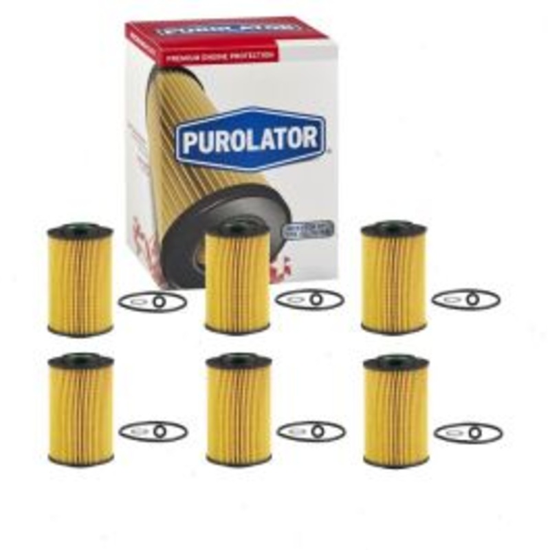 6 pc Purolator L25848 Engine Oil Filters