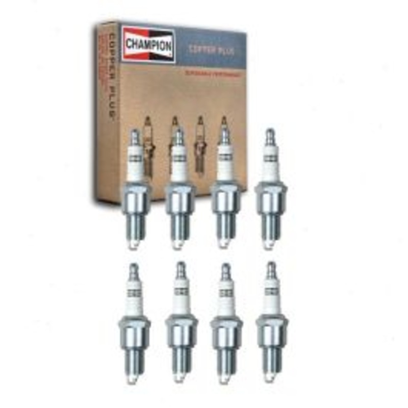 8 pc Champion Copper Plus Spark Plugs for 1987-1991 Bentley Eight 6.8L V8