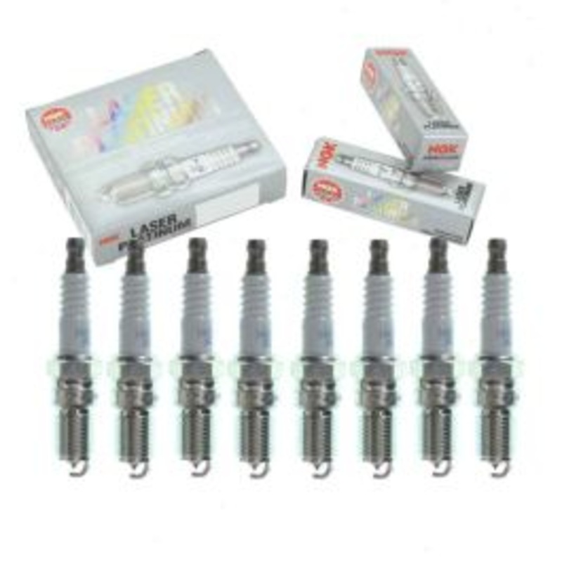 8 pc NGK Laser Platinum Spark Plugs for 1998-1999 GMC C2500 Suburban 5.7L V8