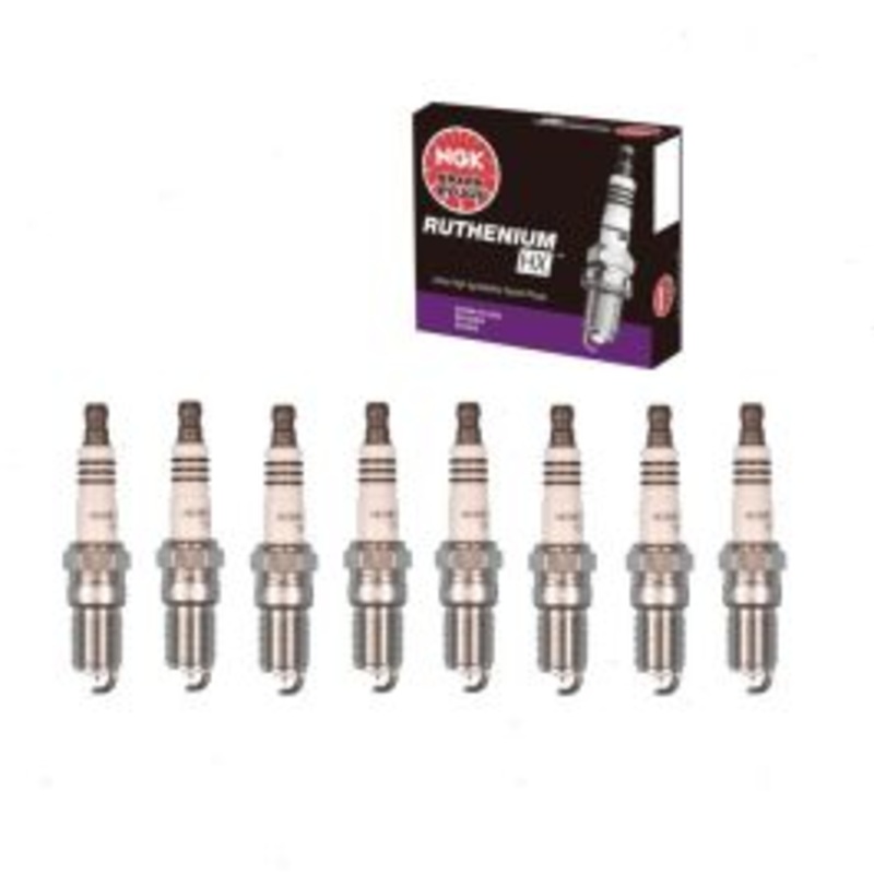 8 pc NGK Ruthenium HX Spark Plugs for 1997-1999 GMC C2500 Suburban 5.7L 7.4L V8