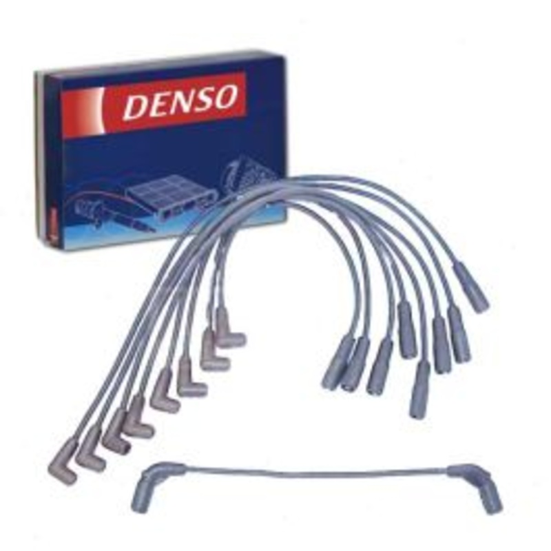 DENSO Spark Plug Wire Set for 1996-1999 Chevrolet C2500 Suburban 5.7L V8