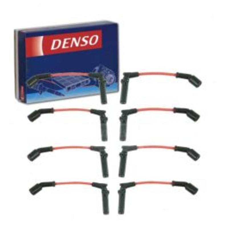 DENSO Spark Plug Wire Set for 2007-2008 Chevrolet Avalanche 5.3L 6.0L V8