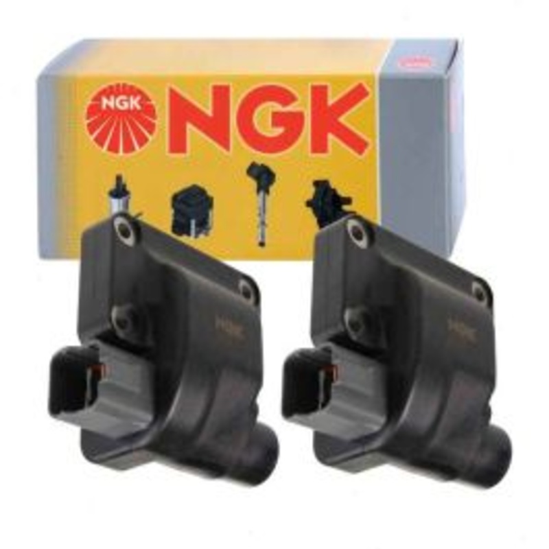 2 pc NGK 49046 U1075 Ignition Coils