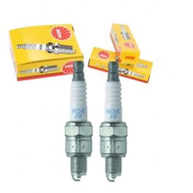2 pc NGK Standard 6500 CR6HSB Spark Plugs