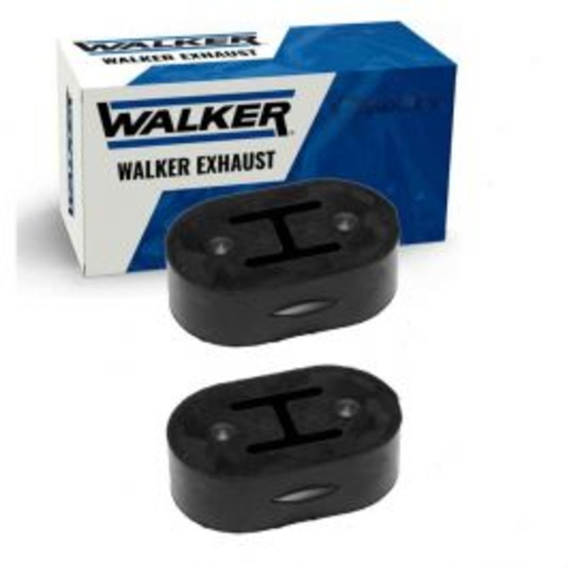 2 pc Walker Exhaust System Insulators for 1988-1991 Honda Prelude 2.0L 2.1L L4