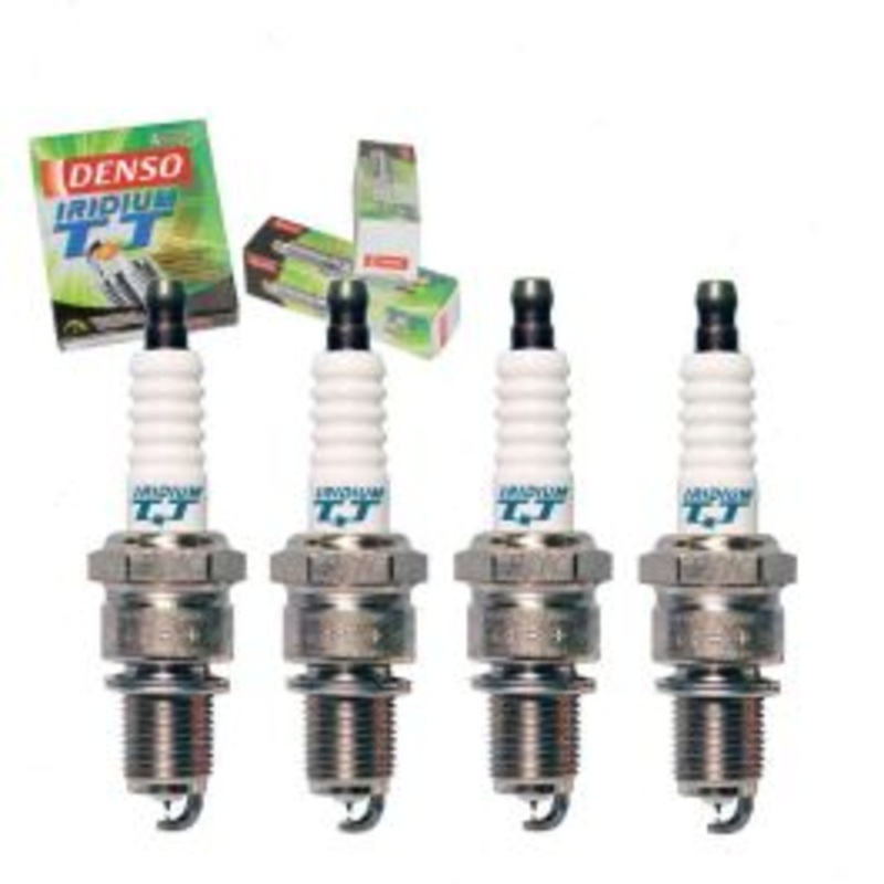 4 pc DENSO Iridium TT Spark Plugs for 1968 BMW 1600ti 1.6L L4