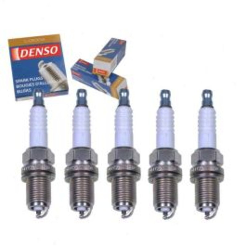 5 pc DENSO Standard U-Groove Spark Plugs for 1991 Audi 200 Quattro 2.2L L5